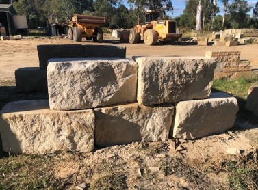 b grade sandstone blocks